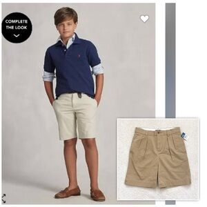 NWT Ralph Lauren Polo Tan Khaki Shorts